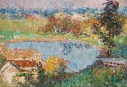 Frederick Mccubbin Colour Note at South Yarra oil on canvas